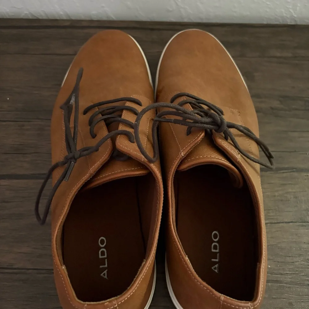 Men’s ALDO Brown‎ Casual / Business Wear Oxfords Laces 10.5